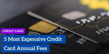 Top 5 Most Expensive Credit Card Annual Fees